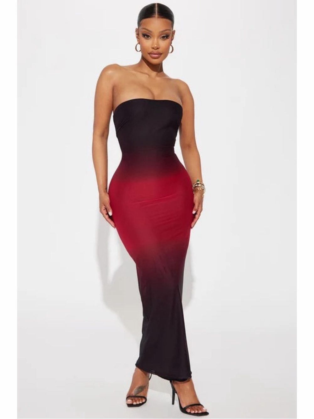 Amara Mesh Maxi Dress